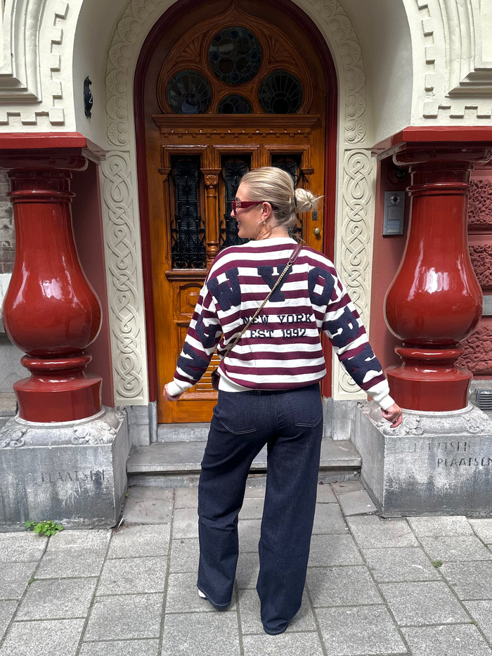 Zaya Sweater - Bordeaux