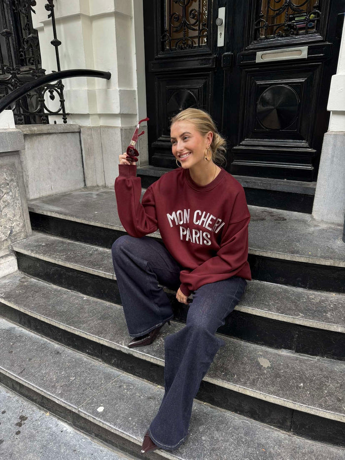 Cheri Sweater - Bordeaux