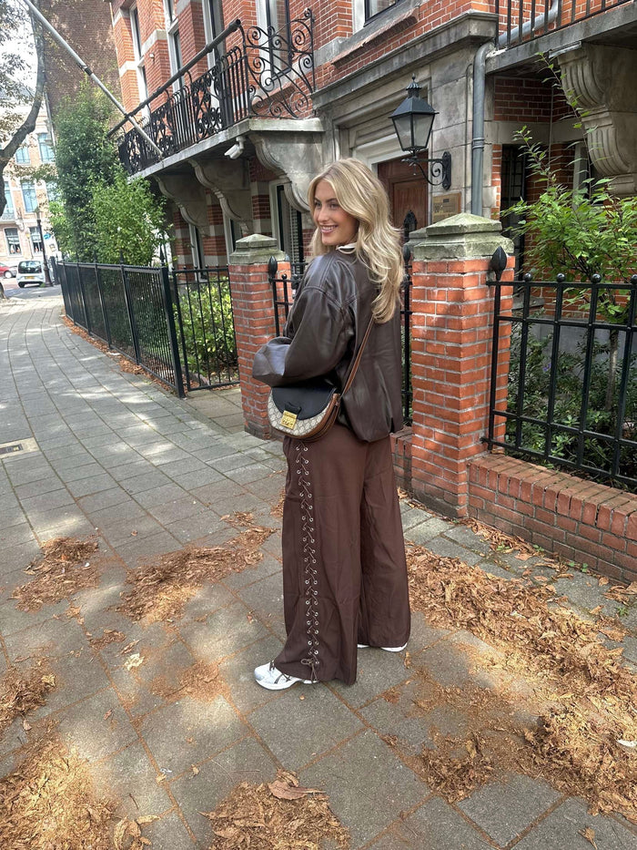 Yuna Pants - Brown