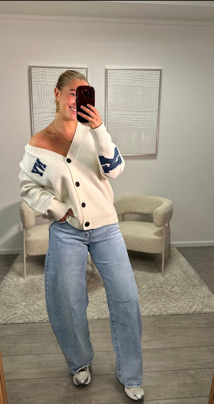 Loulou Vest - Creme