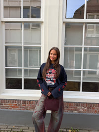 Evi Longsleeve - Blauw