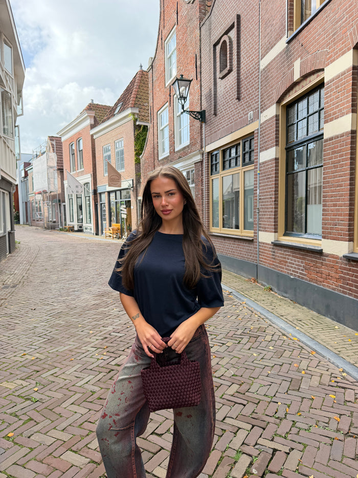 Bella Shirt - Donker Blauw