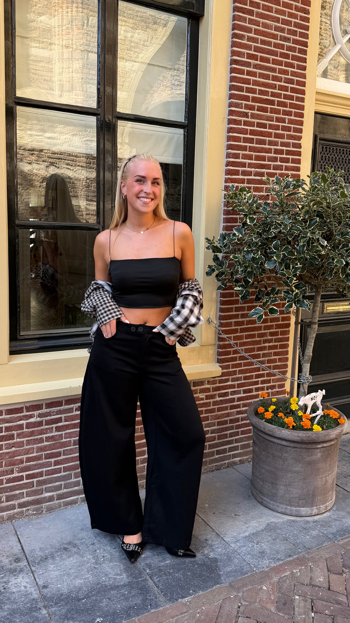 India Broek - Zwart