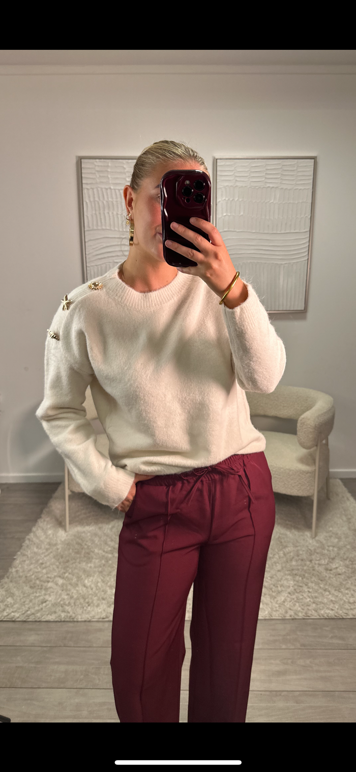 Inaya Sweater - Beige