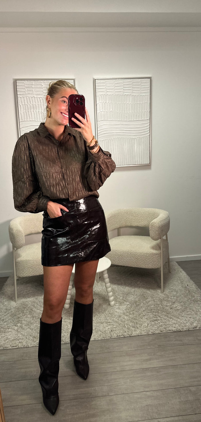 Romée Skirt - Marron