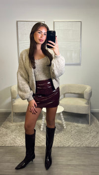 Ella Vest & Top - Beige