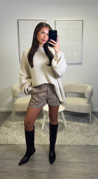 Rosa Short - Checkered