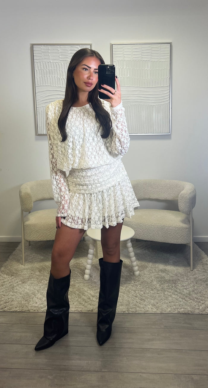 Babs Dress - White
