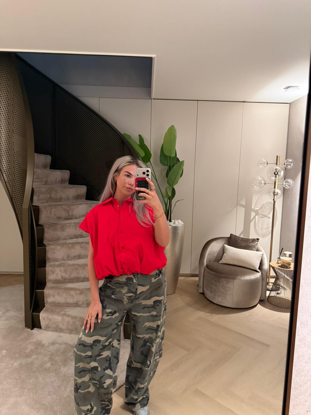 Livy Blouse - Rood