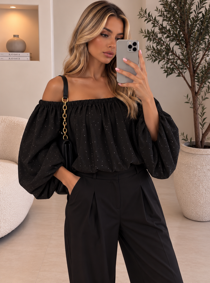 Jolie Top - Zwart