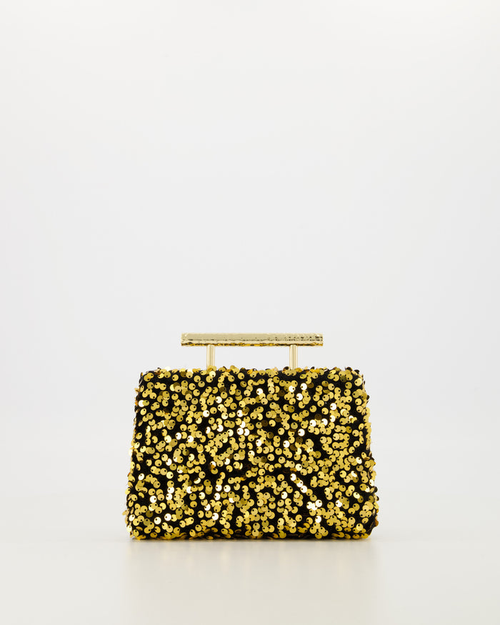 Goldie Clutch - Gold