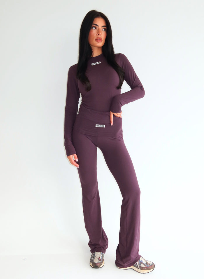 NENA PANTS - DEEP BERRY