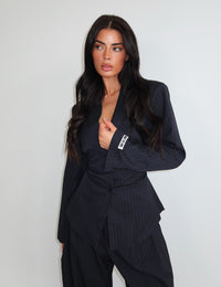 Rosie Blouse - Deep Navy