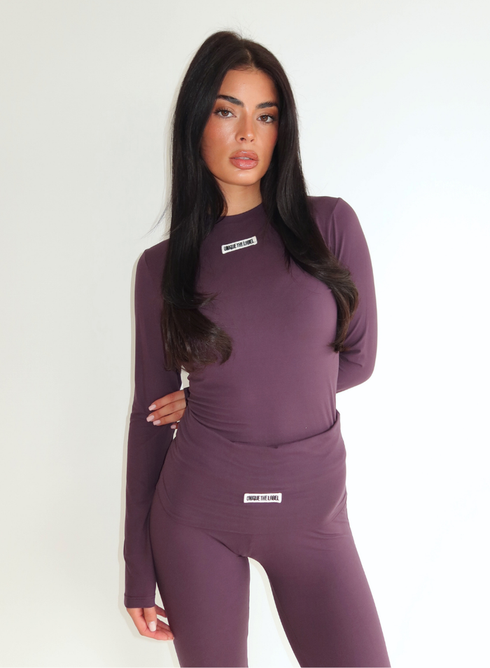 NENA LONGSLEEVE - DEEP BERRY