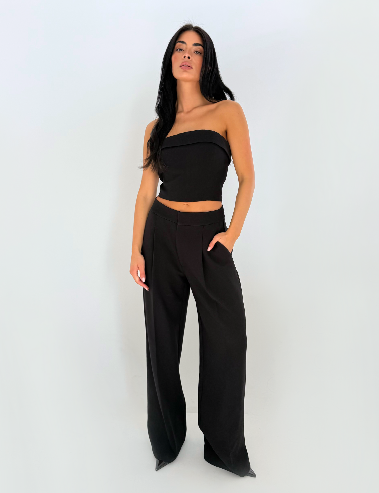 JODIE PANTALON - DEEP BLACK