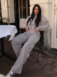 Gigi Pants - Light Grey