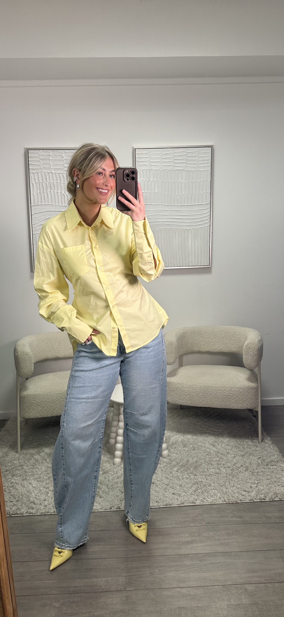 Chiara Blouse - Butter Yellow