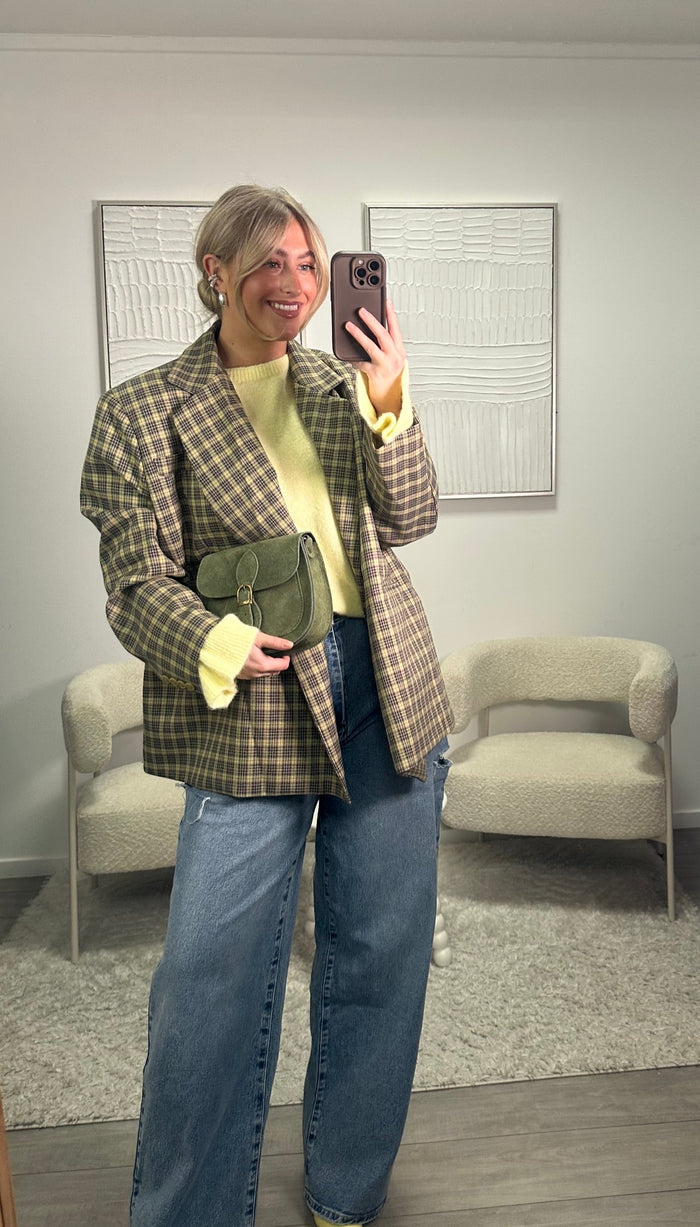 Axelle Blazer - Checkered