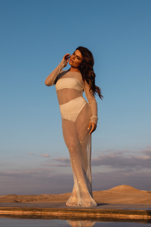 Avalon Dress - Creme