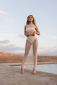 Avalon Two Piece Set Long - Creme